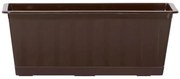 Kvetinač balkónový Agro IS600 R222 hnedý