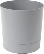 Kvetináč s podstavcom AURA 350 mm, sivý*71283