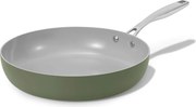 Elmich Nepriľnavá keramická panvica Vital Ø 24 cm - olivovo zelená
