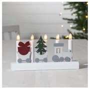 Eglo 410405 - Vianočný svietnik JULIA 5xE10/3W/230V