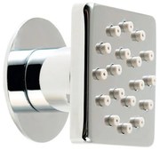 Sapho Sapho, Nástenná sprška s otočným kĺbom, hranatá, chróm, AB536