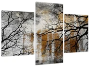 Obraz - Siluety stromov (90x60 cm)