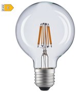 Diolamp LED Globe Filament žiarovka číra G80 10W/230V/E27/2700K/1220Lm/360°