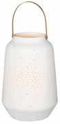 Biela porcelánová LAMPA vel. L (26,5 cm)