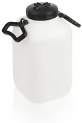 Barel 25l UH závit.veko šir.hrdl.11.5cm HU biely s ručkami