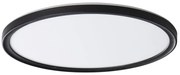 KANLUX KANLUX, AZPO stropné LED svietidlo, priemer 420mm, 22W, IP54, čierna mat, 31505