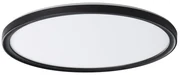 KANLUX KANLUX, AZPO stropné LED svietidlo, priemer 420mm, 22W, IP54, čierna mat, 31505