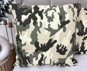Obliečka na vankúš Army Green 40x40 cm – 100 % bavlna, slovenská výroba