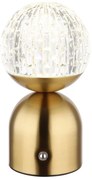 Globo 21007M-LED Stm. dot. stol. lampa JULSY LED/2,5W/3,7V 2700/4000/6500K mosadz