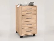 Úložný kontajner Freddy, dub sonoma%