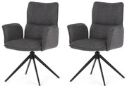 Sada jedálenských stoličiek DCH-D1328 GREY2, 2 ks