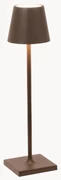 Prenosná stolová LED lampa Poldina