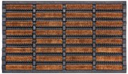 Vonkajšie čistiaci rohožka Mix Mats Brushes 105647 Black Cocos – na von aj na doma, 40x60, hnedá, exteriér, Hanse Home