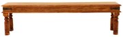 Lavica Jali 175x40 z indického masívu palisander Only stain