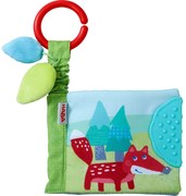 Textilná knižka s hryzadielkom - lesné zvieratká