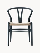 Drevená stolička's tkaným sedadlom CH24 Wishbone Chair