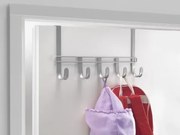 Závesná lišta na dvere Polytherm U 38 cm, strieborná mat%