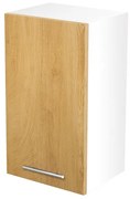 Horná skrinka Vento G-40/72, biela / dub medový