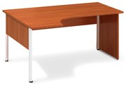 Ergonomický stôl ProOffice A 180 x 120/80, ľavý, čerešňa