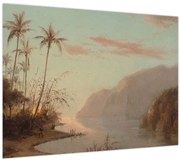 Obraz - Camille Pissarro, A creek in st. Thomas (Virgin Islands), reprodukcia (70x50 cm)