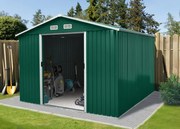 Záhradný domček BestBerg ZDB-9Z / 9 m² / 279 x 324 x 211 cm / zelený