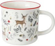 Porcelánový hrnček Winter Deer, 400 ml
