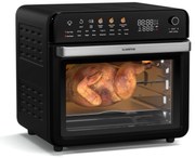 Klarstein AirGlaze Digital teplovzdušná fritéza, 2200 W, 19 programov, vrátane príslušenstva, ktoré možno umývať v umývačke riadu