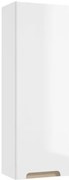 Kúpeľňová skrinka Naturel Stilla 30x90x22 cm biela STILLAC03002