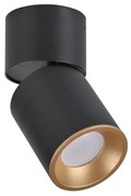Bodové svietidlo NIXA 1xGU10/10W/230V čierna/zlatá