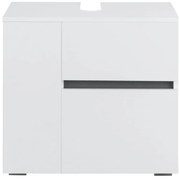 Biela umývadlová skrinka Støraa Wisla, 60 x 55 cm