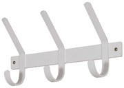 Biely kovový nástenný vešiak 40 cm Dexter – Spinder Design