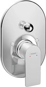 Hansgrohe Rebris E, vaňová batéria pod omietku, chrómová, HAN-72459000