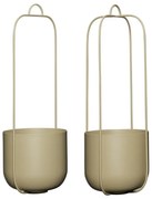 Kovové závesné obaly na kvetináče v súprave 2 ks ø 16 cm Lotus – Hübsch