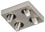 Eglo 96608 - LED Stropné bodové svietidlo ROBLEDO 1 4xGU10/5W/230V