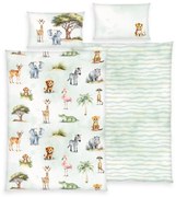 Herding Obliečky pre bábätká Safari 100x135/40x60cm