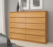Komoda Rollo K 160 cm jelša