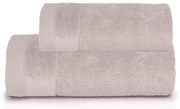 Set uterák a osuška Vito Taupe 50x90 + 70x140 cm – 550 gsm, luxusné uteráky, reliéfna bordúra