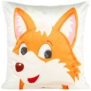 DETSKÁ DEKORAČNÁ OBLIEČKA NA VANKÚŠ KIDS9 45X45 CM VZOROVANÁ