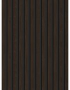 Mexen Lam-B, akustické stenové lamely 275 × 30 cm, HDF doska 4 mm, technická dyha, eben hnedý, S100-275307-3015-022