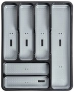 Čierno-sivý príborník Addis Basic