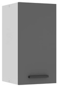 Kuchynská skrinka Belini Premium Full Version horná 30 cm šedý mat