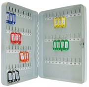 Plechová skrinka na kľúče, na 100 kľúčov