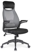 Kancelárska stolička Solaris, čierna / sivá