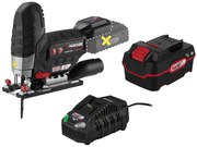 Parkside Performance® Aku priamočiara píla 20 V Psspa 20-Li F4 + Akumulátor 20 V/4 Ah + Rýchlonabíjačka 20 V/4,5 A + (800011861)