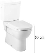 Jika Mio wc kombi, pouze mísa vario odpad h8247160000001 2471.6.000.000.1