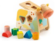 Vkladačka kravička Maggy - tvary a farby