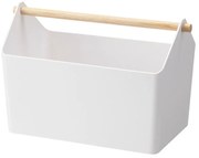 Biely/v prírodnej farbe plastový úložný box 21x37x24 cm Favori – YAMAZAKI