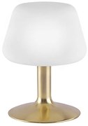Stolná lampa mosadz s 3-stupňovým dotykovým stmievačom vrátane LED - Tilly