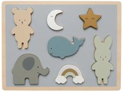 Jabadabado Puzzle vkladačka Macko