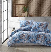 Obliečky bavlnené Helsinky modré 200x140cm+90x70cm TiaHome